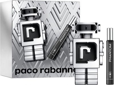 Paco Rabanne Phantom Gift set - 100ml Eau de Toilette + 20ml Eau de Toilette - Heren