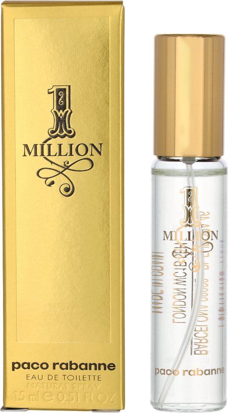 Paco Rabanne 1 Million - Eau de Toilette - 15ml - Heren