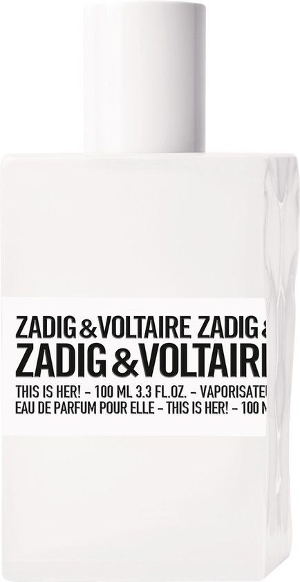 Zadig &amp; Voltaire This is Her - Eau de Parfum - 100ml - Dames