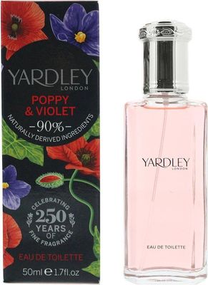 Yardley Poppy &amp; Violet - Eau de Toilette - 50ml - Dames
