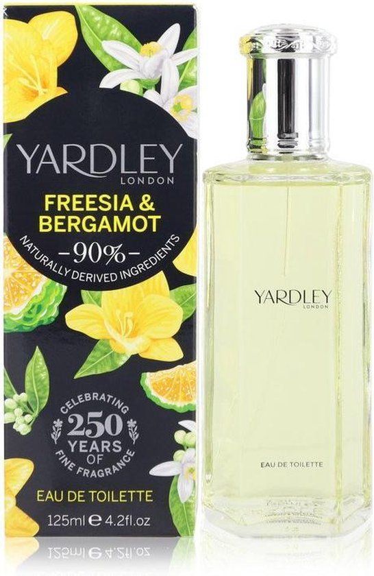 Yardley Freesia &amp; Bergamot - Eau de Toilette - 125ml - Dames
