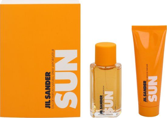 Jil Sander Sun Giftset - 75ml  Eau de Parfum + 75ml Douchegel - 75ml - Dames