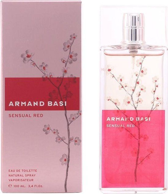 Armand Basi Sensual Red - Eau de Toilette - 100ml - Dames