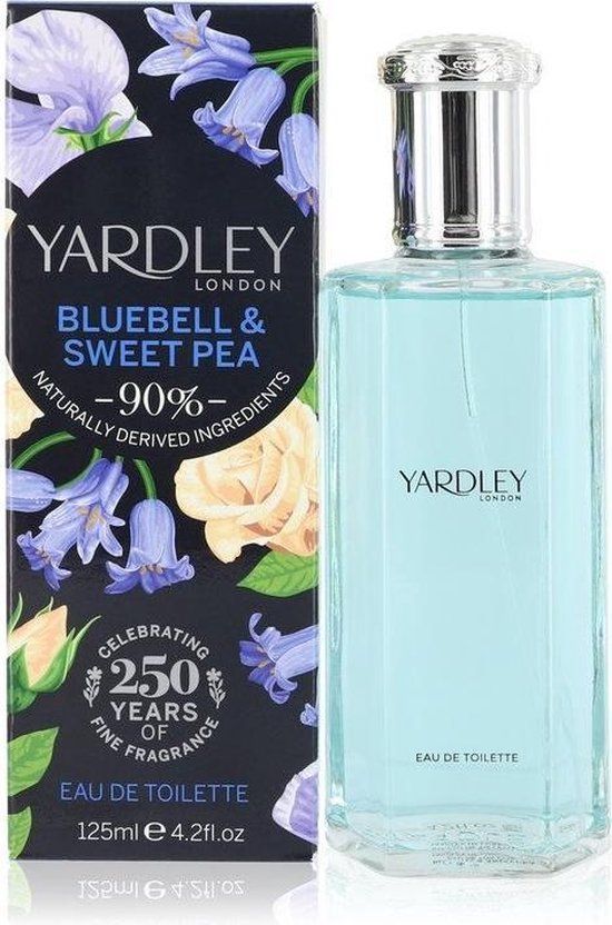 Yardley Bluebell &amp; Sweet Pea - Eau de Toilette - 125ml - Dames
