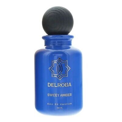 Delroba Parfums Sweet Amber (M) - Eau de Parfum - 100ml - Heren