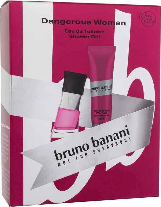 Bruno Banani Dangerous Woman Gift set - 30ml Eau de Toilette + 50ml Showergel - Dames