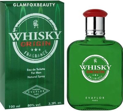 Evaflor Whisky Origin - Eau de Toilette - 100ml - Heren