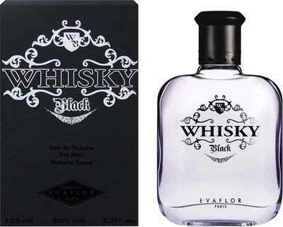 Evaflor Whisky Black - Eau de Toilette - 100ml - Heren