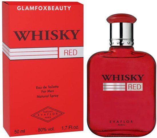 Evaflor Whisky Red - Eau de Toilette - 100ml - Heren