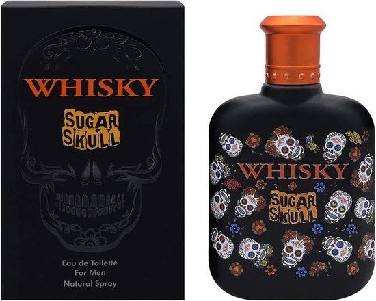 Evaflor Whisky Sugar Skull - Eau de Toilette - 100ml - Heren