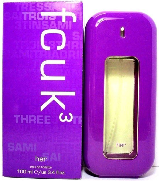 FCUK FCUK 3 - Eau de Toilette - 100ml - Dames