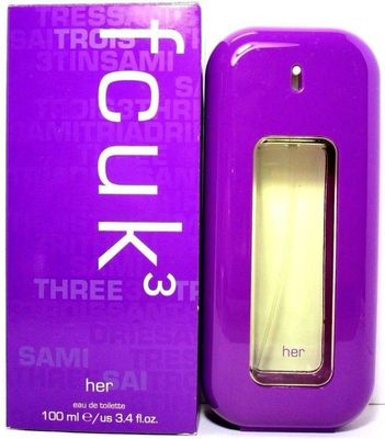 FCUK FCUK 3 - Eau de Toilette - 100ml - Dames
