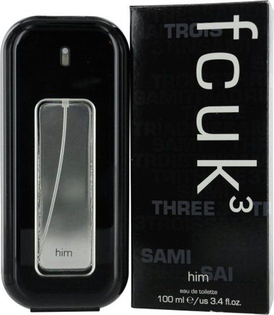 FCUK FCUK 3 - Eau de Toilette - 100ml - Heren