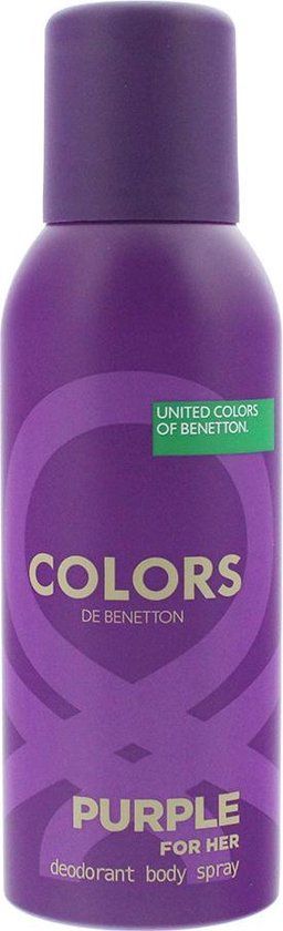 Benetton Colors de Benetton Purple - Deodorant Spray - 150ml - Dames