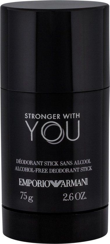 Giorgio Armani Stronger With You - Deodorant Stick - 75ml - Heren