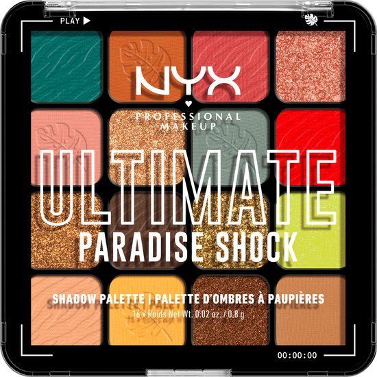 NYX Cosmetics Tropic Shock - Oogschaduw - 16ml - Unisex