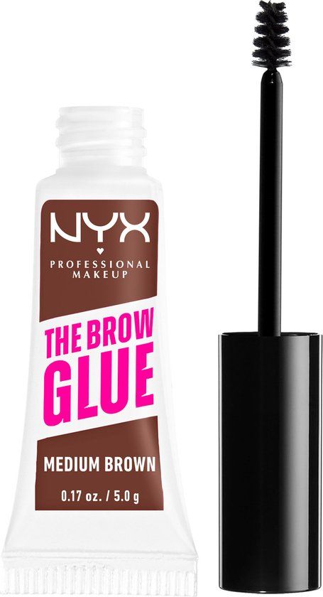NYX Cosmetics Warm Brown - Wenkbrauw Make-Up - 5ml - Unisex
