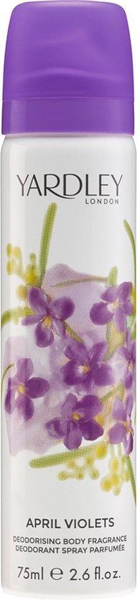 Yardley April Violets - Lichaam Spray - 75ml - Dames