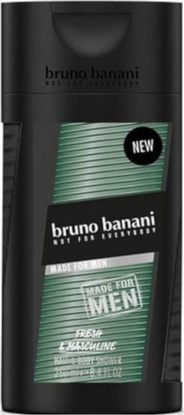 Bruno Banani Made for Men - Haar &amp; Lichaam Wash - 250ml - Heren