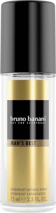Bruno Banani Man&#39;s Best - Deodorant Spray - 75ml - Heren