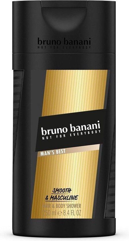 Bruno Banani Man&#39;s Best - Haar &amp; Lichaam Wash - 250ml - Heren
