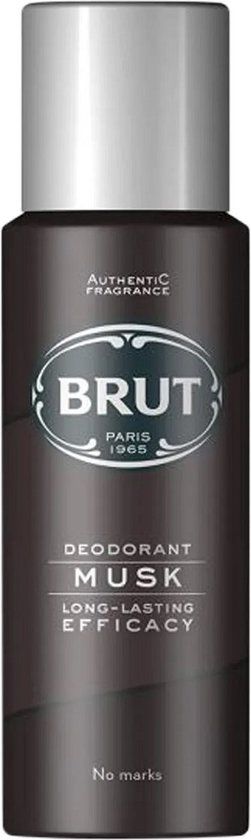 Brut Musk - Deodorant Spray - 200ml - Heren