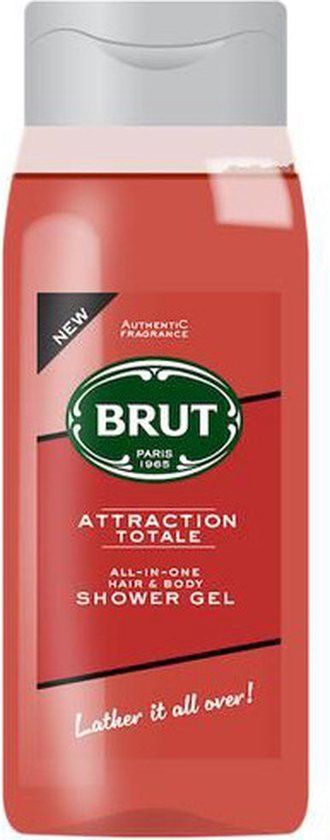 Brut Attraction Totale - Douchegel - 500ml - Heren