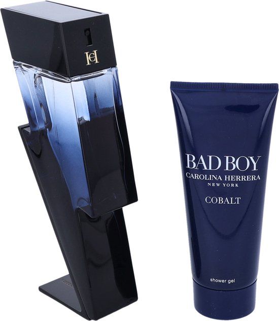 Carolina Herrera Bad Boy Cobalt - Eau de Parfum 100 ml + Shower Gel 100 ml - Heren