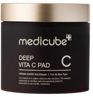 Medicube - Deep Vita C Pad - 70 Pads - Vegan - Toner - Hydraterend - Dark Spots - Korean Skincare