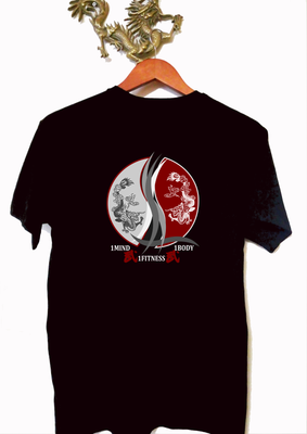 Eco-Wear Black &quot;Dry Fit&quot; T-Shirt – Unisex | 1MBF Signature