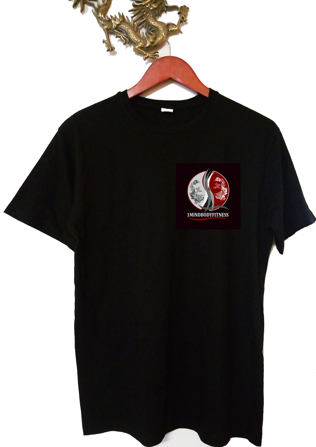 Eco-Comfort Unisex Black Tee (Round/V Neck) - 1MBF Edition