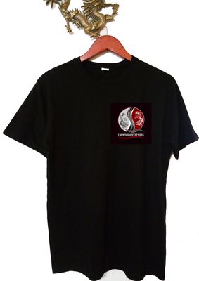 Eco-Comfort Unisex Black Tee (Round/V Neck) - 1MBF Edition