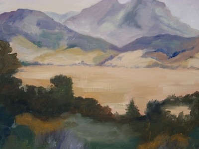 Santa Ynez Valley, Oil, 14x11