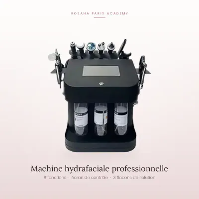 Machine hydrafaciale professionnelle 8 en 1 Rosana Paris Academy