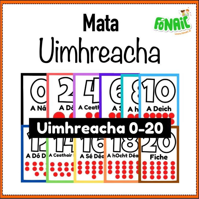 Uimhreacha 1-20