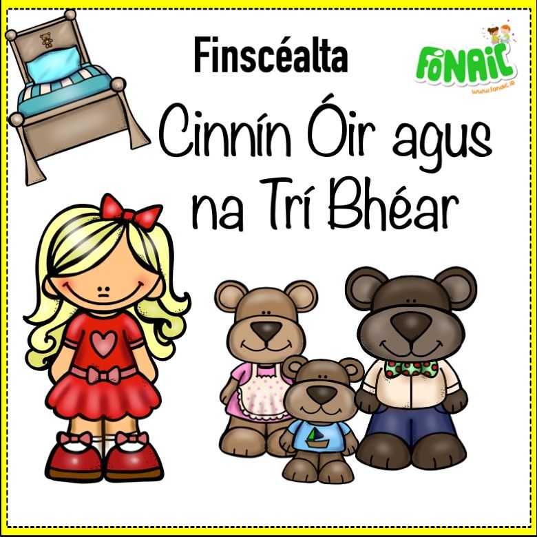 Cinnín Óir agus na Trí Bhéar - Activity Pack