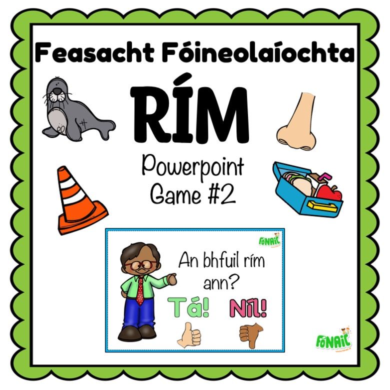 &quot;An Bhfuil Rím Ann?&quot; Powerpoint Game 2