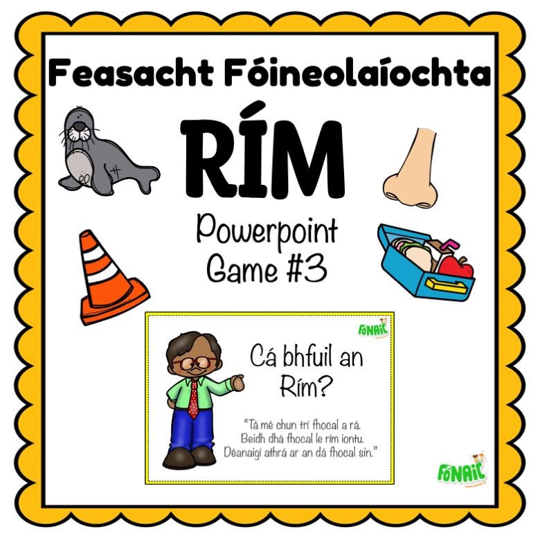 &quot;Cá bhfuil an Rím&quot; Powerpoint Game 3