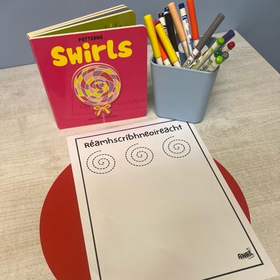 Réamhscríbhneoireacht - Línte agus Cruthanna