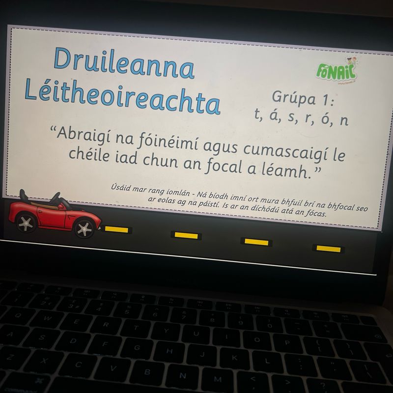 Druileanna Léitheoireachta -  Grúpa 1