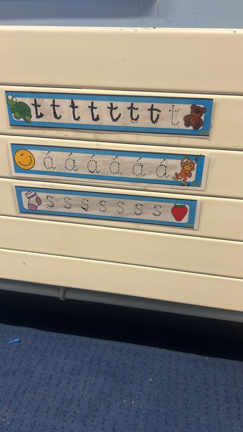 Letter Formation Strips