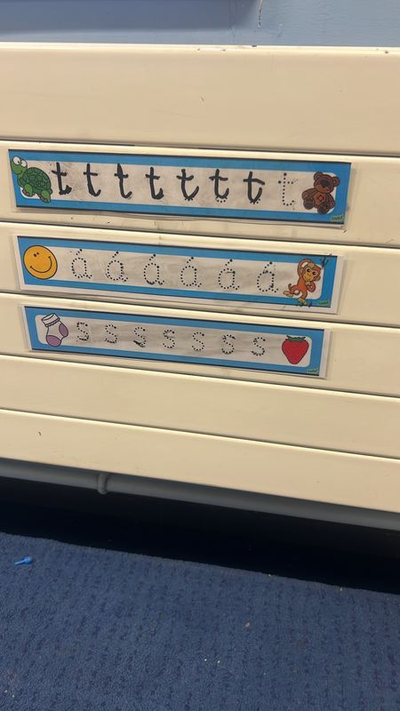 Letter Formation Strips