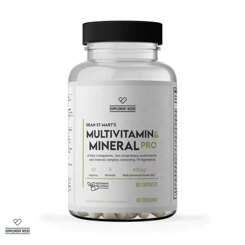 Supplement Needs Multi Vitamin and Mineral Pro 60 Caps