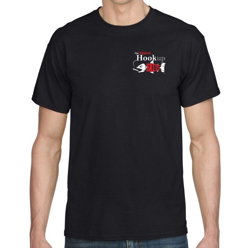 Hookup Baits Tshirt, Short Sleeve, Mens/Unisex Hookup Baits Tshirt, Short Sleeve, Mens/Unisex