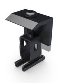 Endklemme+ 30-50mm schwarz
