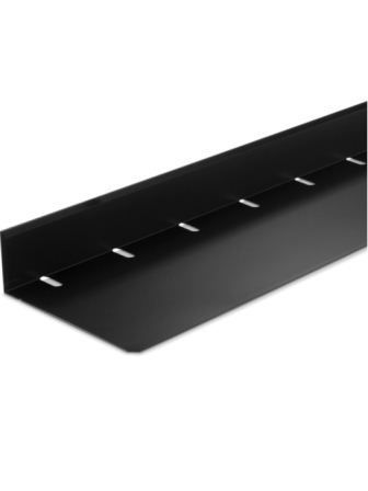 InterSole Anschlußblech UNTEN (schwarz)