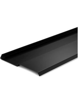 InterSole Anschlußblech SEITLICH (schwarz)
