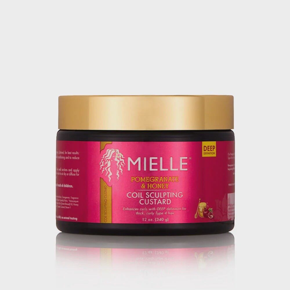 MIELLE POMEGRANATE AND HONEY COIL CUSTARD 12 OZ