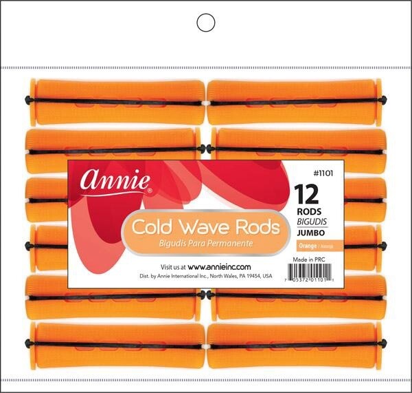 Annie Jumbo Cold Wave Rods Orange