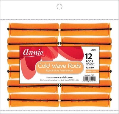 Annie Jumbo Cold Wave Rods Orange